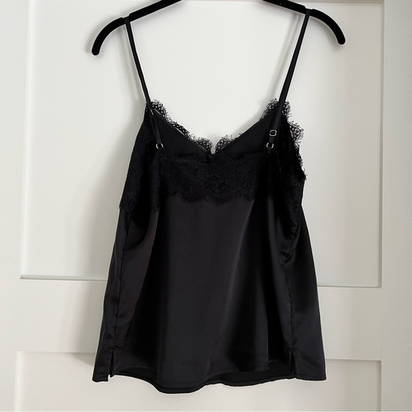 Abercrombie & Fitch Black Satin Lace Cami Tank - Picture 2 of 4